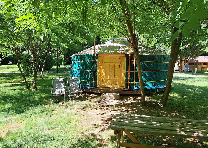 Campsite Camping Ushuaia Villages Le Viaduc Arlebosc